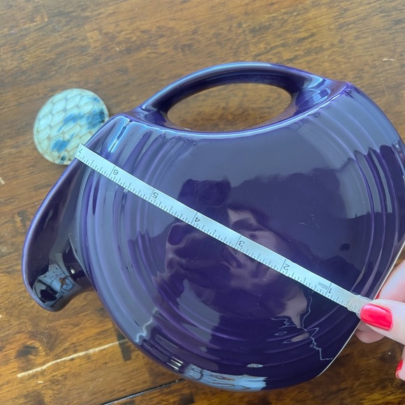 Fiesta Homer Laughlin Large Plum Pitcher - Picture 4 of 6